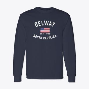 Delway North Carolina Patriot Classic Long Sleeve T-Shirt