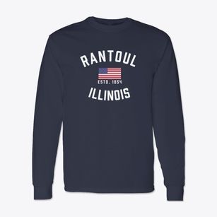 Rantoul Illinois Patriot Classic Long Sleeve T-Shirt