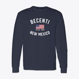 Becenti New Mexico Patriot Classic Long Sleeve T-Shirt