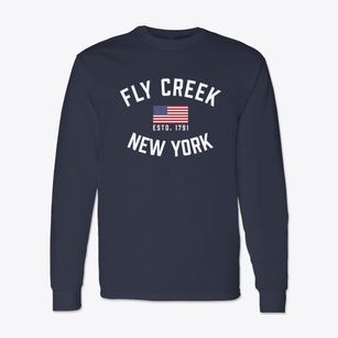 Fly Creek New York Patriot Classic Long Sleeve T-Shirt