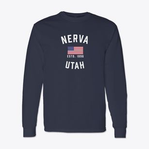 Nerva Utah Patriot Classic Long Sleeve T-Shirt