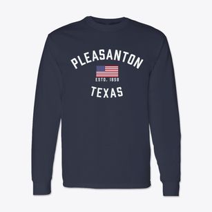 Pleasanton Texas Patriot Classic Long Sleeve T-Shirt