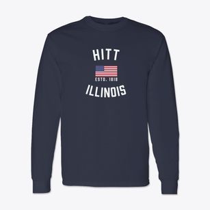 Hitt Illinois Patriot Classic Long Sleeve T-Shirt