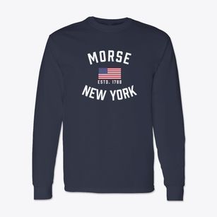 Morse New York Patriot Classic Long Sleeve T-Shirt