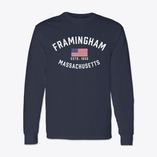 Framingham Massachusetts Patriot Classic Long Sleeve T-Shirt