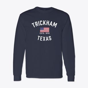 Trickham Texas Patriot Classic Long Sleeve T-Shirt