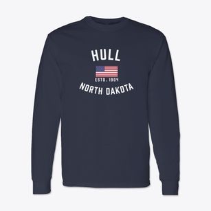 Hull North Dakota Patriot Classic Long Sleeve T-Shirt