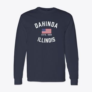 Dahinda Illinois Patriot Classic Long Sleeve T-Shirt