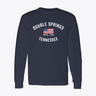 Double Springs Tennessee Patriot Classic Long Sleeve T-Shirt
