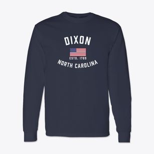 Dixon North Carolina Patriot Classic Long Sleeve T-Shirt