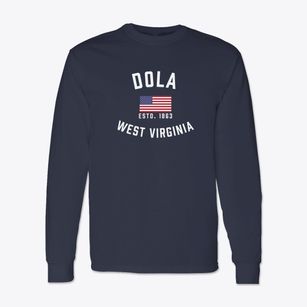 Dola West Virginia Patriot Classic Long Sleeve T-Shirt