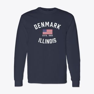 Denmark Illinois Patriot Classic Long Sleeve T-Shirt