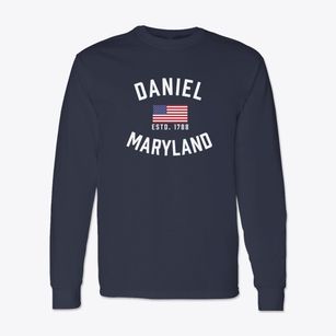 Daniel Maryland Patriot Classic Long Sleeve T-Shirt