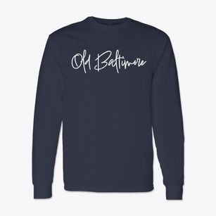 Old Baltimore Maryland Freestyle Classic Long Sleeve T-Shirt