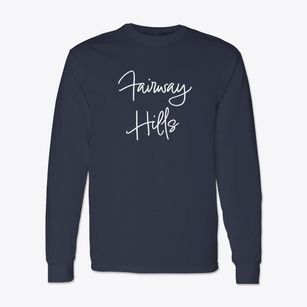 Fairway Hills North Carolina Freestyle Classic Long Sleeve T-Shirt