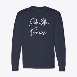 Rehoboth Beach Delaware Freestyle Classic Long Sleeve T-Shirt
