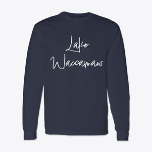 Lake Waccamaw North Carolina Freestyle Classic Long Sleeve T-Shirt