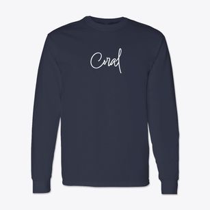 Coral Illinois Freestyle Classic Long Sleeve T-Shirt