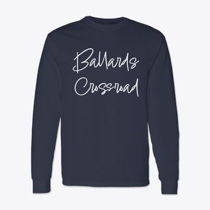 Ballards Crossroad North Carolina Freestyle Classic Long Sleeve T-Shirt