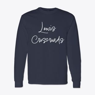 Lewis Crossroads North Carolina Freestyle Classic Long Sleeve T-Shirt