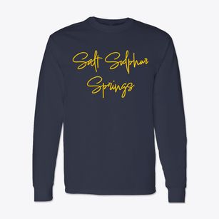 Salt Sulphur Springs West Virginia Freestyle Classic Long Sleeve T-Shirt