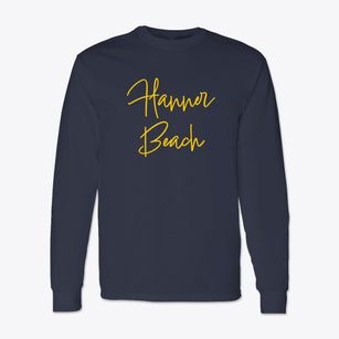 Flanner Beach North Carolina Freestyle Classic Long Sleeve T-Shirt