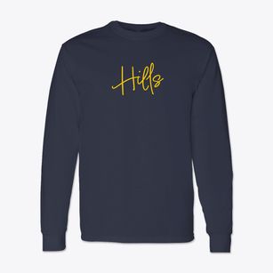 Hills North Carolina Freestyle Classic Long Sleeve T-Shirt