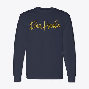 Bar Harbor Maine Freestyle Classic Long Sleeve T-Shirt