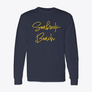 Seabrook Beach New Hampshire Freestyle Classic Long Sleeve T-Shirt
