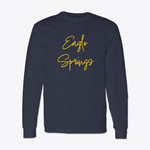 Eagle Springs North Carolina Freestyle Classic Long Sleeve T-Shirt