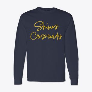 Shines Crossroads North Carolina Freestyle Classic Long Sleeve T-Shirt