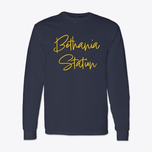 Bethania Station North Carolina Freestyle Classic Long Sleeve T-Shirt