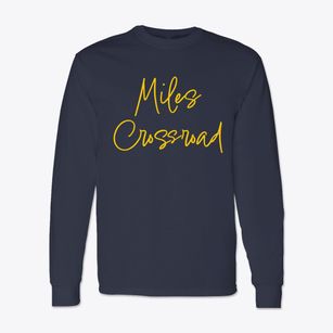 Miles Crossroad North Carolina Freestyle Classic Long Sleeve T-Shirt