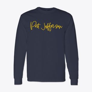 Port Jefferson New York Freestyle Classic Long Sleeve T-Shirt