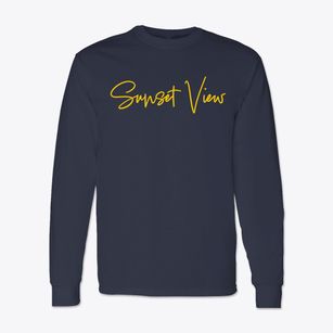 Sunset View Maryland Freestyle Classic Long Sleeve T-Shirt