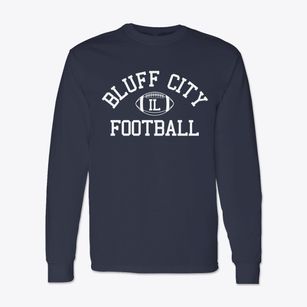 Bluff City Illinois Football Classic Long Sleeve T-Shirt