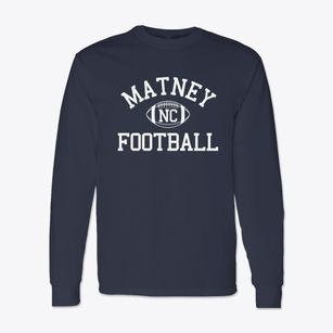 Matney North Carolina Football Classic Long Sleeve T-Shirt