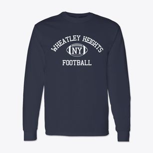 Wheatley Heights New York Football Classic Long Sleeve T-Shirt