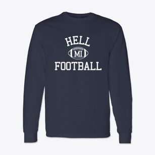 Hell Michigan Football Classic Long Sleeve T-Shirt
