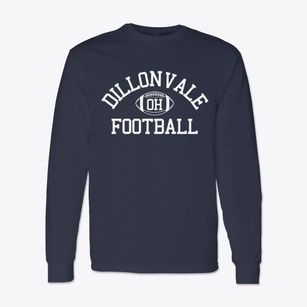 Dillonvale Ohio Football Classic Long Sleeve T-Shirt