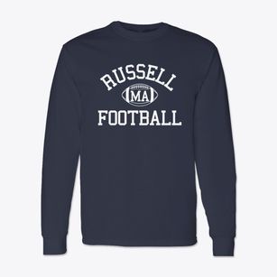 Russell Massachusetts Football Classic Long Sleeve T-Shirt