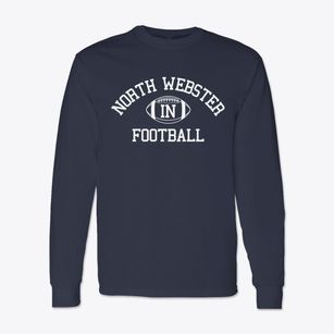 North Webster Indiana Football Classic Long Sleeve T-Shirt