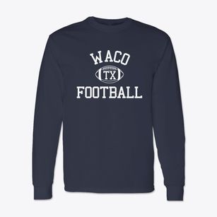 Waco Texas Football Classic Long Sleeve T-Shirt