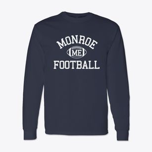 Monroe Maine Football Classic Long Sleeve T-Shirt