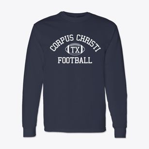 Corpus Christi Texas Football Classic Long Sleeve T-Shirt