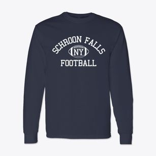 Schroon Falls New York Football Classic Long Sleeve T-Shirt