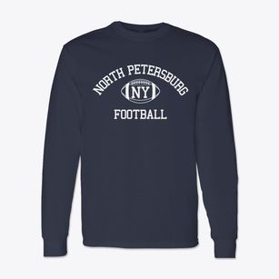 North Petersburg New York Football Classic Long Sleeve T-Shirt