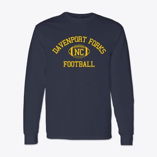 Davenport Forks North Carolina Football Classic Long Sleeve T-Shirt