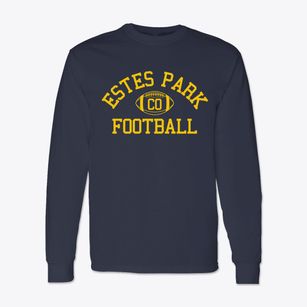 Estes Park Colorado Football Classic Long Sleeve T-Shirt