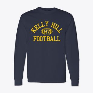 Kelly Hill West Virginia Football Classic Long Sleeve T-Shirt
